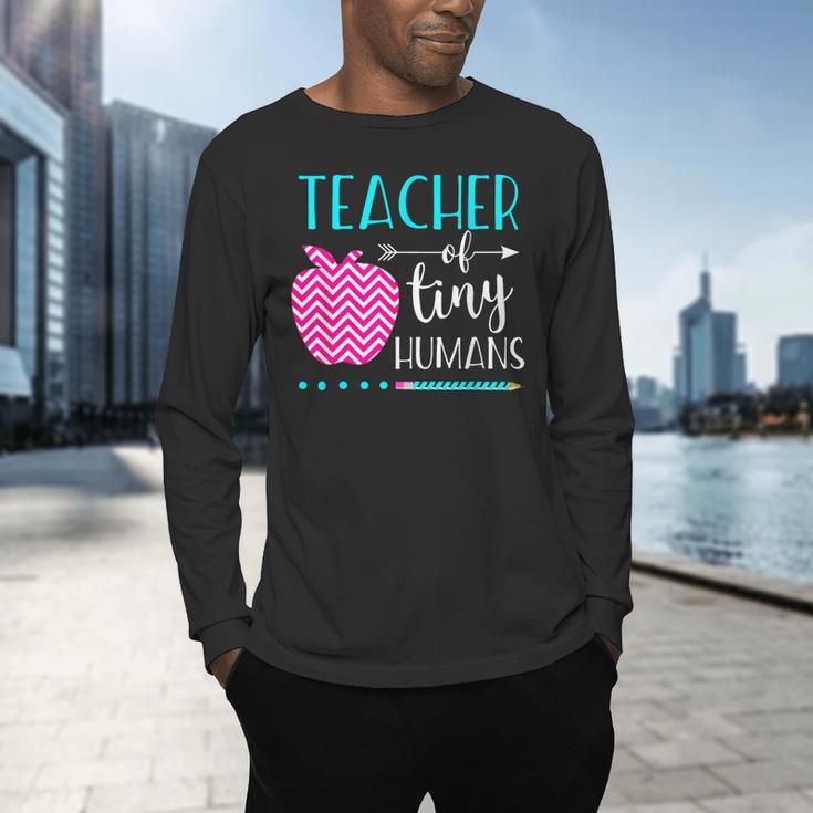 Teacher Of Tiny Humans Preschool Pre K Kindergarten Teacher Men's Long Sleeve T-Shirt, gift for family, gift for coworker Teacher Of Tiny Humans Preschool Pre K Kindergarten Teacher Men's Long Sleeve T-Shirt, gift for family, gift for coworker