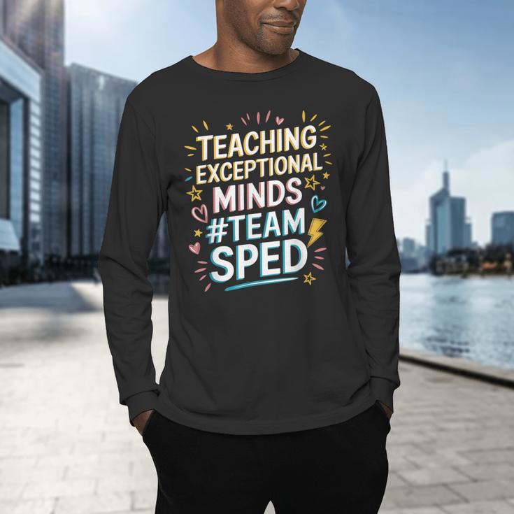 Team Sped Sped Teacher Special Education Teacher Team Men's Long Sleeve T-Shirt, gift for family, gift for coworker