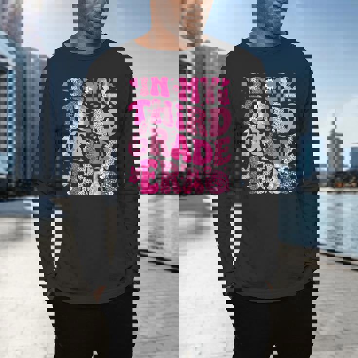 In My Third Grade Era Teachers Women Back To School Girls Men&#x27;s Long Sleeve T-Shirt, gift for family, gift for coworker