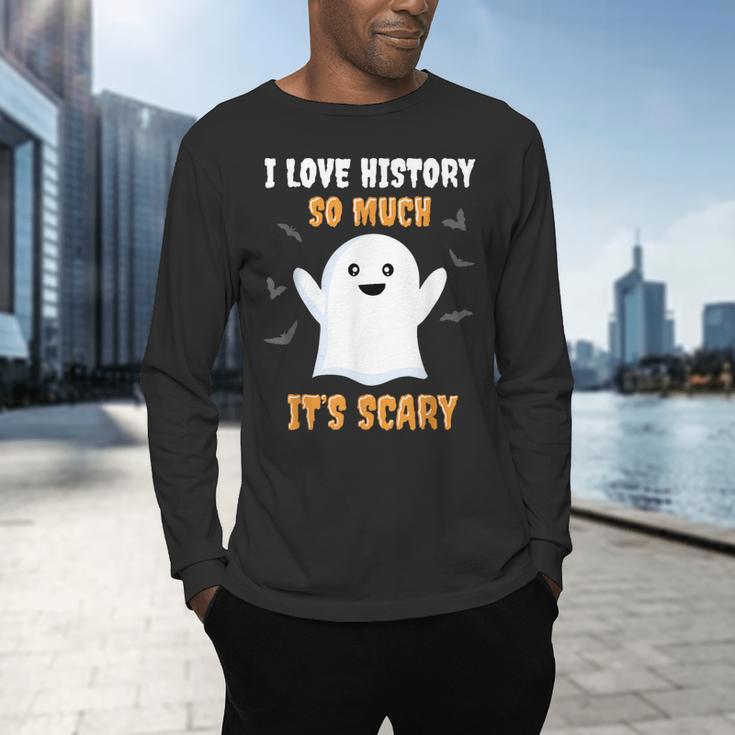 History Teacher Halloween History Class School For Men Women Kids Men's Long Sleeve T-Shirt, gift for family, gift for coworker History Teacher Halloween History Class School For Men Women Kids Men's Long Sleeve T-Shirt, gift for family, gift for coworker