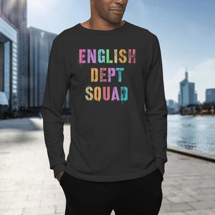 Vintage ENGLISH DEPT SQUAD Back To School Teacher Student Men's Long Sleeve T-Shirt, gift for family, gift for coworker Vintage ENGLISH DEPT SQUAD Back To School Teacher Student Men's Long Sleeve T-Shirt, gift for family, gift for coworker