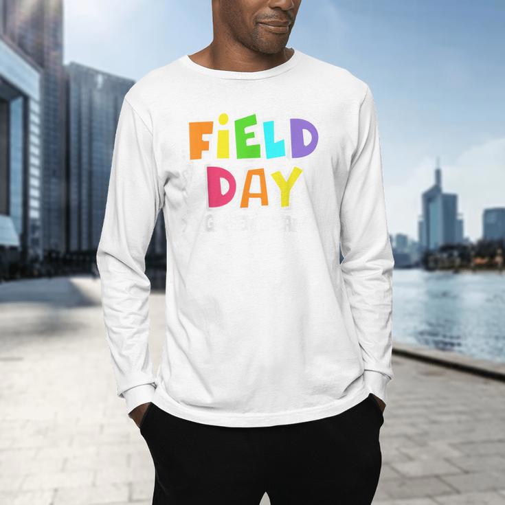 Field Day Green Team For Teacher Kids Field Day Games Men's Long Sleeve T-Shirt, gift for family, gift for coworker