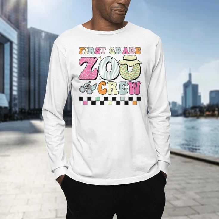 Field Zoo Trip Shirt For Teacher First Grade Crew For Men Women Kids Men's Long Sleeve T-Shirt, gift for family, gift for coworker Field Zoo Trip Shirt For Teacher First Grade Crew For Men Women Kids Men's Long Sleeve T-Shirt, gift for family, gift for coworker