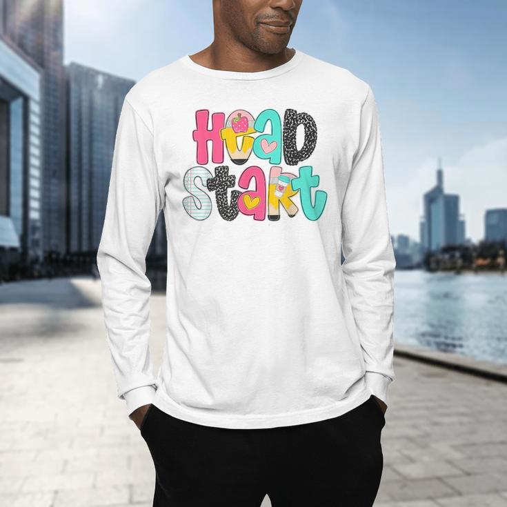 Head Start Team Homeschool Teacher Headstart Back To School Men's Long Sleeve T-Shirt, gift for family, gift for coworker Head Start Team Homeschool Teacher Headstart Back To School Men's Long Sleeve T-Shirt, gift for family, gift for coworker