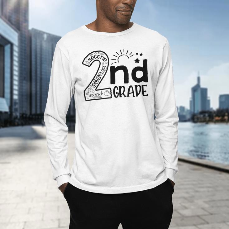 Hello On To 2nd Grade Teachers Boys And Team Secound Grade Men's Long Sleeve T-Shirt, gift for family, gift for coworker