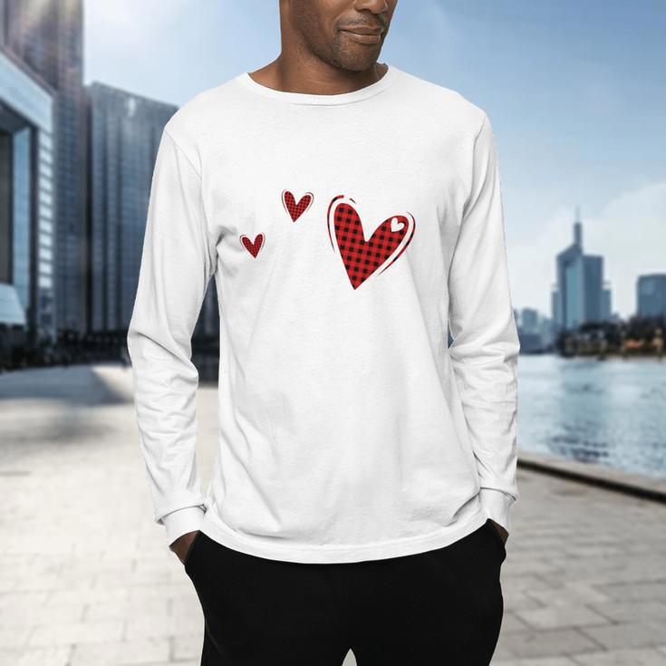 Kindergarten Has My Heart Buffalo Print Teacher Valentine Men's Long Sleeve T-Shirt, gift for family, gift for coworker Kindergarten Has My Heart Buffalo Print Teacher Valentine Men's Long Sleeve T-Shirt, gift for family, gift for coworker