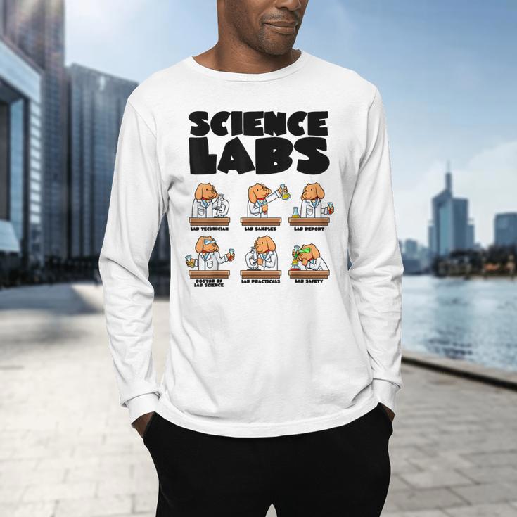 Labrador Retriever Science Labs Dog Lover Teacher Men's Long Sleeve T-Shirt, gift for family, gift for coworker Labrador Retriever Science Labs Dog Lover Teacher Men's Long Sleeve T-Shirt, gift for family, gift for coworker