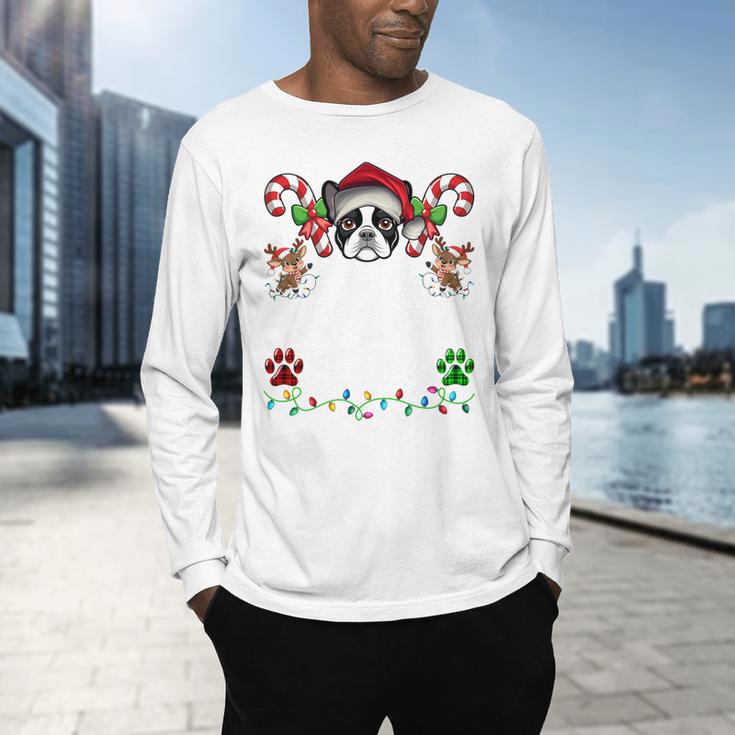 Most Likely Decorate Her Boston Terrier Dog Ugly Christmas Men's Long Sleeve T-Shirt, gift for family, gift for coworker