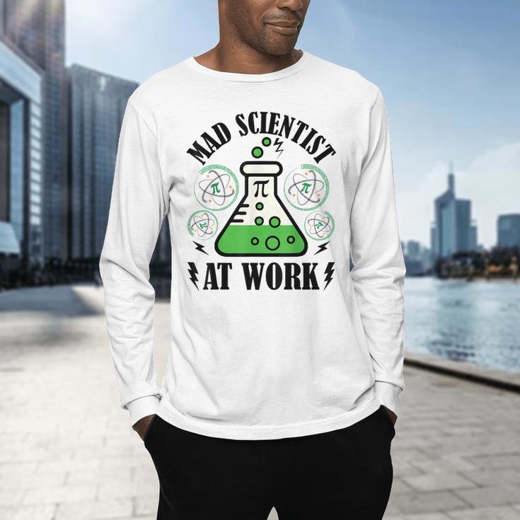 Mad Scientist Science Teacher Halloween Costume Teen Girls Men's Long Sleeve T-Shirt, gift for family, gift for coworker