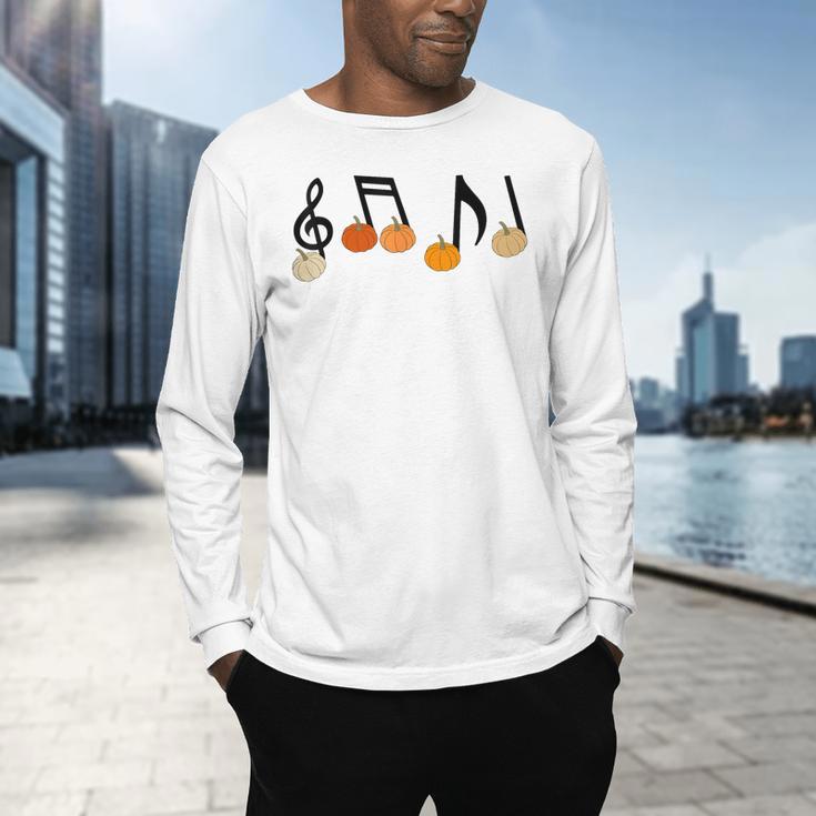 Music Notes Pumpkin Music Teacher Musician Fall Halloween Men Women Kids Men's Long Sleeve T-Shirt, gift for family, gift for coworker Music Notes Pumpkin Music Teacher Musician Fall Halloween Men Women Kids Men's Long Sleeve T-Shirt, gift for family, gift for coworker