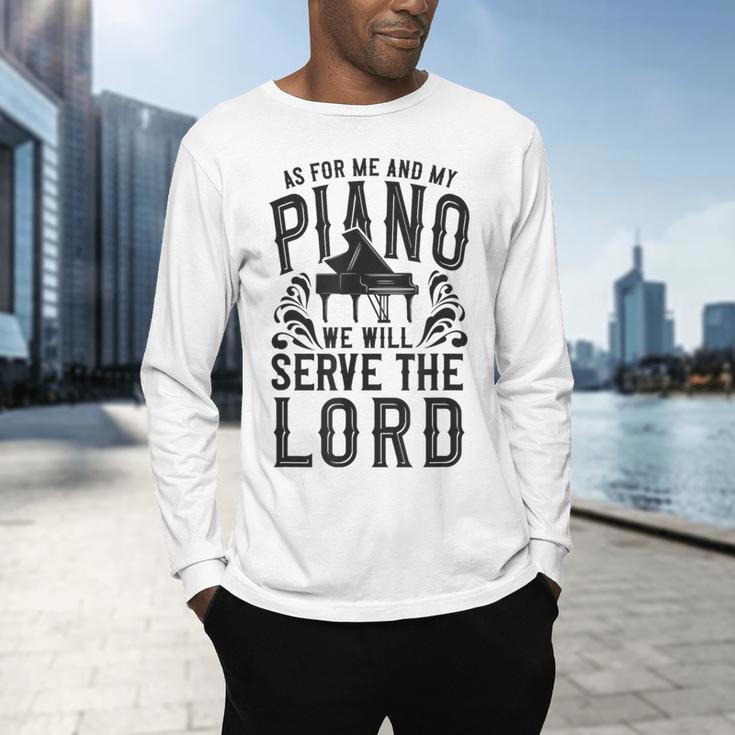 Piano Teacher Pianist Men's Long Sleeve T-Shirt, gift for family, gift for coworker Piano Teacher Pianist Men's Long Sleeve T-Shirt, gift for family, gift for coworker