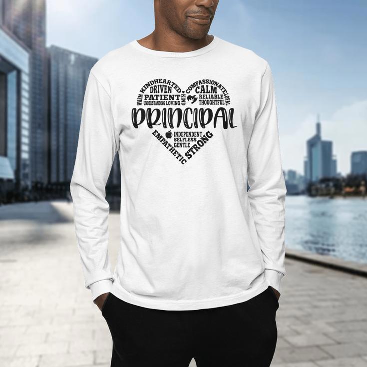 Principal Heart Life School Principal Teacher Appreciation Men's Long Sleeve T-Shirt, gift for family, gift for coworker Principal Heart Life School Principal Teacher Appreciation Men's Long Sleeve T-Shirt, gift for family, gift for coworker