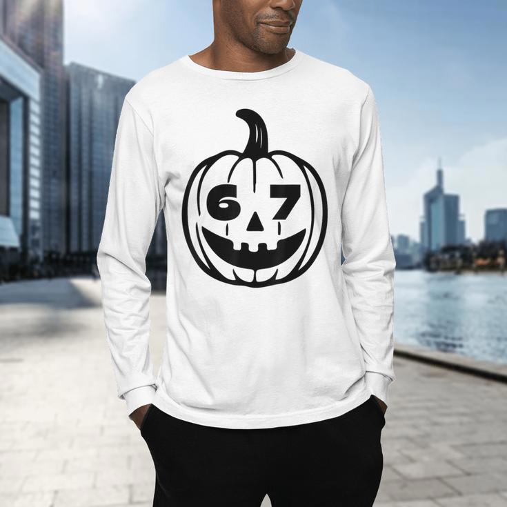 Six Seven Halloween Costume For Students Teachers Men's Long Sleeve T-Shirt, gift for family, gift for coworker Six Seven Halloween Costume For Students Teachers Men's Long Sleeve T-Shirt, gift for family, gift for coworker