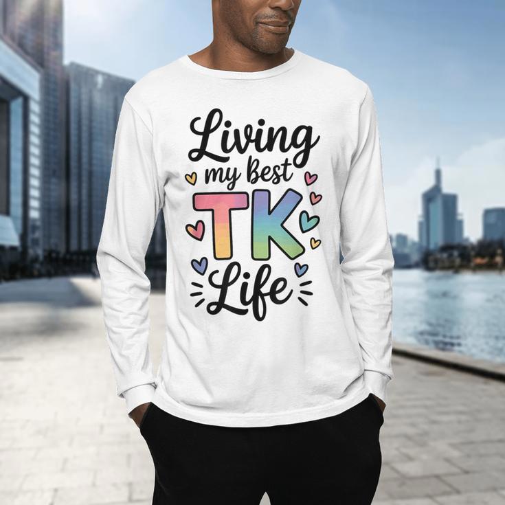 Transitional Kindergarten TK Teacher Men's Long Sleeve T-Shirt, gift for family, gift for coworker Transitional Kindergarten TK Teacher Men's Long Sleeve T-Shirt, gift for family, gift for coworker