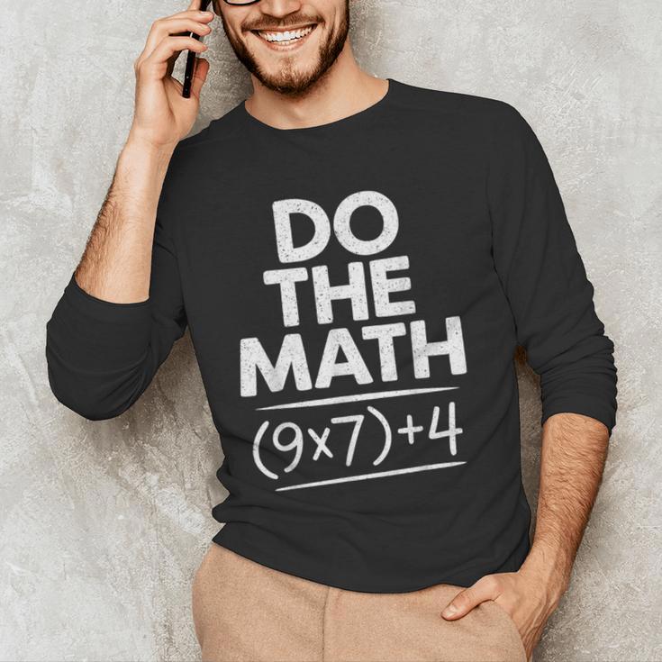 6 7 Six Seven Math Teacher Gen Z Alpha Meme Slang Boys Girls Men's Long Sleeve T-Shirt, novelty gifts, funny gifts