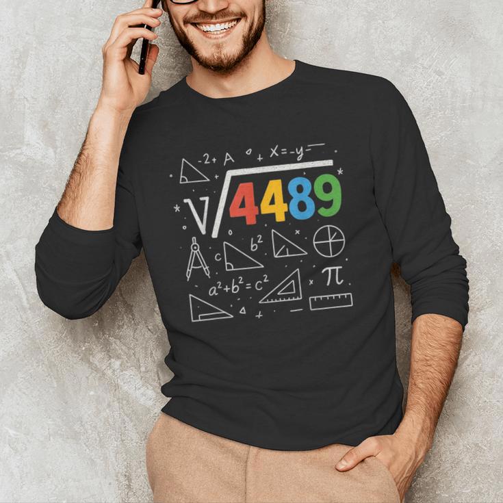 67 Meme Square Root 4489 Slang Six Seven Math Teacher Men's Long Sleeve T-Shirt, novelty gifts, funny gifts 67 Meme Square Root 4489 Slang Six Seven Math Teacher Men's Long Sleeve T-Shirt, novelty gifts, funny gifts