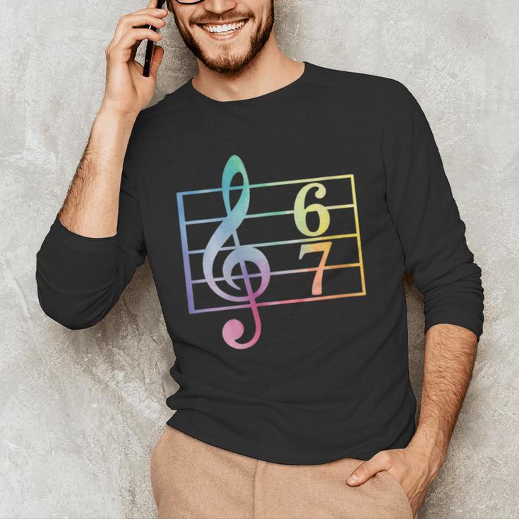 67 Music Meme Slang Six Seven Music Teacher Musician Men's Long Sleeve T-Shirt, novelty gifts, funny gifts 67 Music Meme Slang Six Seven Music Teacher Musician Men's Long Sleeve T-Shirt, novelty gifts, funny gifts