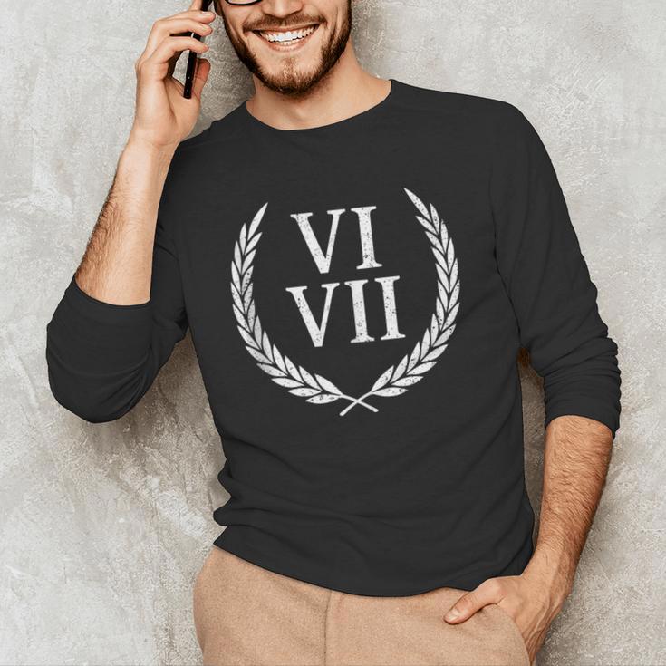 67 Roman Numerals Meme History Teacher Vintage History Men's Long Sleeve T-Shirt, novelty gifts, funny gifts 67 Roman Numerals Meme History Teacher Vintage History Men's Long Sleeve T-Shirt, novelty gifts, funny gifts