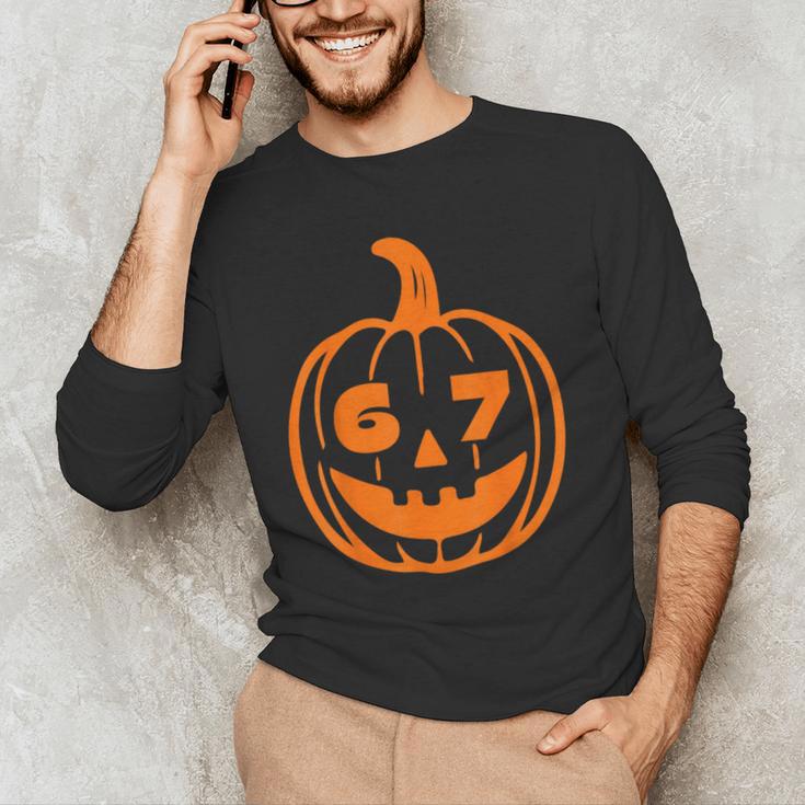 67 Six Seven Halloween Costume For Students Teachers Men's Long Sleeve T-Shirt, novelty gifts, funny gifts 67 Six Seven Halloween Costume For Students Teachers Men's Long Sleeve T-Shirt, novelty gifts, funny gifts