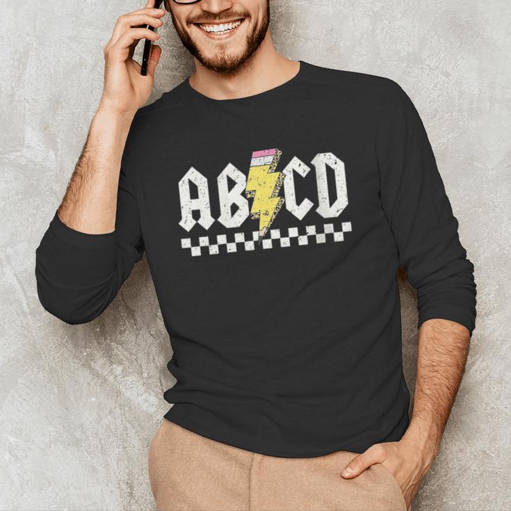 ABCD Teacher Men's Long Sleeve T-Shirt, novelty gifts, funny gifts ABCD Teacher Men's Long Sleeve T-Shirt, novelty gifts, funny gifts