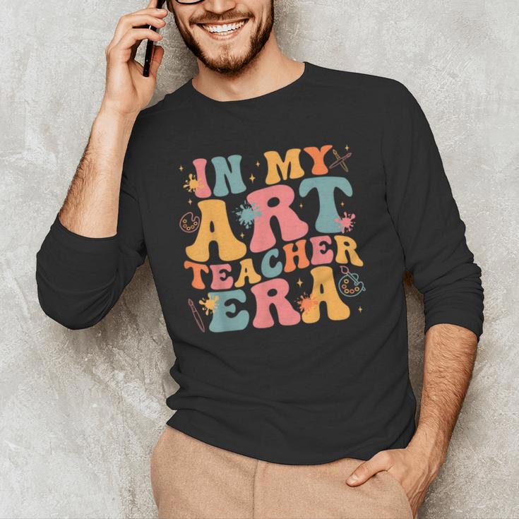In My Art Teacher Era Artists First Day Of School Women Men's Long Sleeve T-Shirt, novelty gifts, funny gifts In My Art Teacher Era Artists First Day Of School Women Men's Long Sleeve T-Shirt, novelty gifts, funny gifts