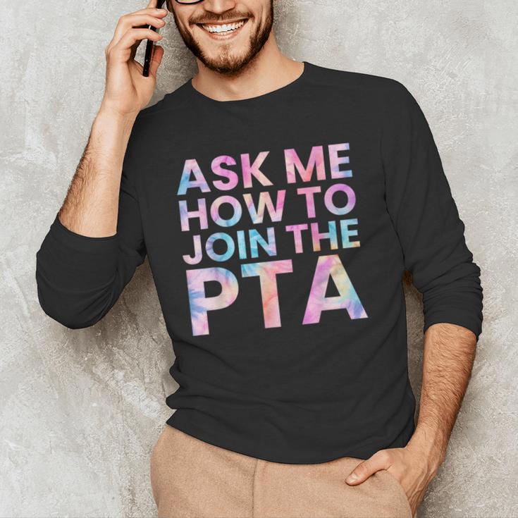 Ask Me How To Join PTA Crew Parent Teacher Matching School Men's Long Sleeve T-Shirt, novelty gifts, funny gifts Ask Me How To Join PTA Crew Parent Teacher Matching School Men's Long Sleeve T-Shirt, novelty gifts, funny gifts