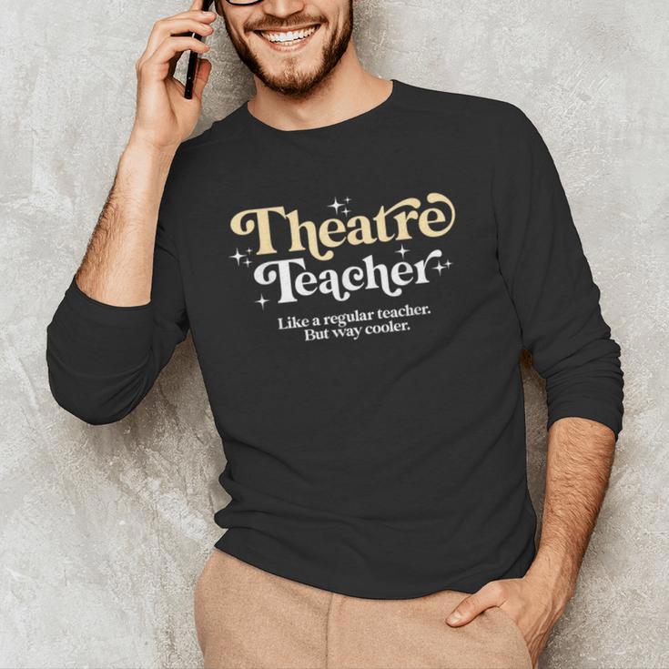 Theatre Teacher Back To School Essential Must Have Men's Long Sleeve T-Shirt, novelty gifts, funny gifts Theatre Teacher Back To School Essential Must Have Men's Long Sleeve T-Shirt, novelty gifts, funny gifts