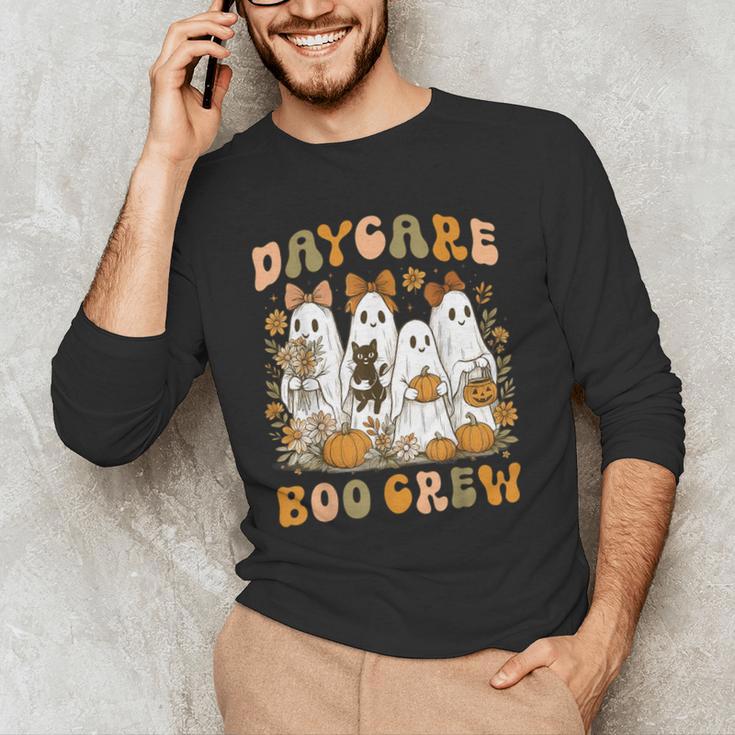 Boo Crew Daycare Teacher Matching Halloween Costume Ghost Men's Long Sleeve T-Shirt, novelty gifts, funny gifts Boo Crew Daycare Teacher Matching Halloween Costume Ghost Men's Long Sleeve T-Shirt, novelty gifts, funny gifts