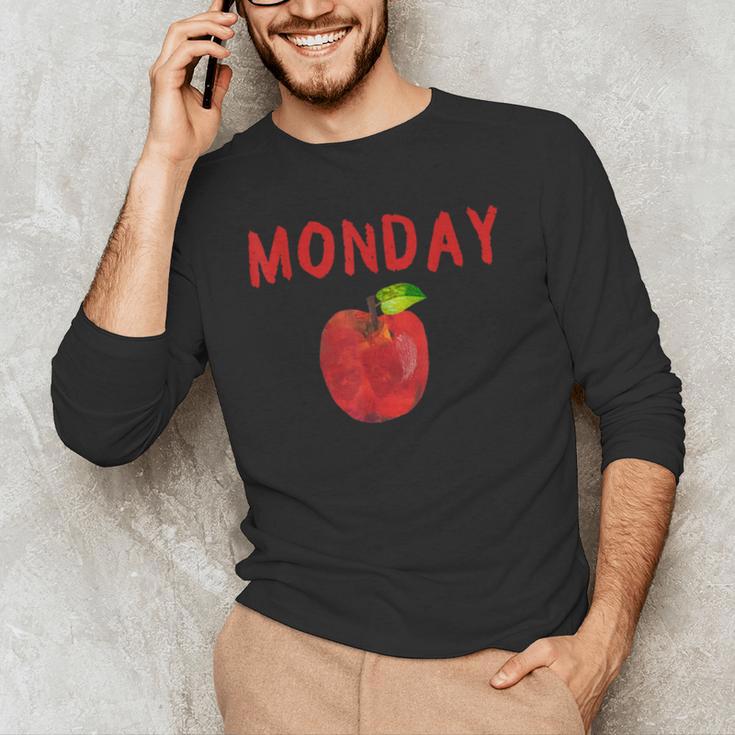 Caterpillar Friday Fruit Kindergarten Teacher Men Women Kids Men's Long Sleeve T-Shirt, novelty gifts, funny gifts Caterpillar Friday Fruit Kindergarten Teacher Men Women Kids Men's Long Sleeve T-Shirt, novelty gifts, funny gifts