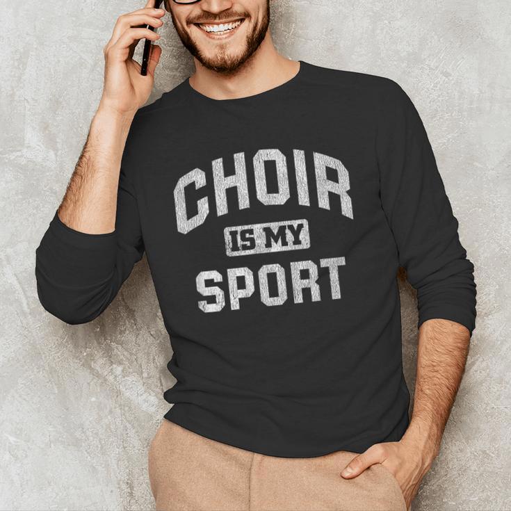 Choir Is My Sport Quote Choir Teacher Men's Long Sleeve T-Shirt, novelty gifts, funny gifts Choir Is My Sport Quote Choir Teacher Men's Long Sleeve T-Shirt, novelty gifts, funny gifts
