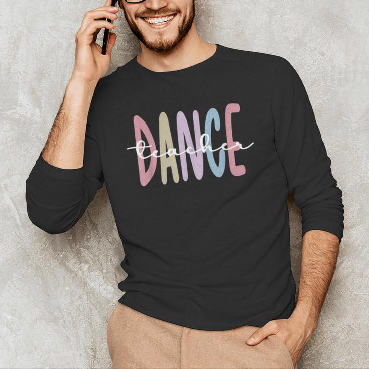 Dance Teacher Appreciation Dance Instructor Dancing Teacher Men's Long Sleeve T-Shirt, novelty gifts, funny gifts Dance Teacher Appreciation Dance Instructor Dancing Teacher Men's Long Sleeve T-Shirt, novelty gifts, funny gifts
