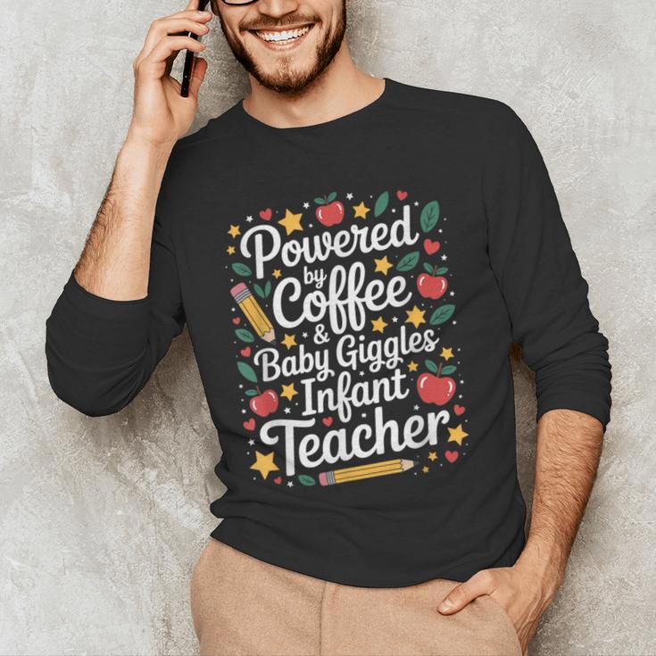 Daycare Provider Infant Teacher Quotes Toddler Teaching Men's Long Sleeve T-Shirt, novelty gifts, funny gifts Daycare Provider Infant Teacher Quotes Toddler Teaching Men's Long Sleeve T-Shirt, novelty gifts, funny gifts