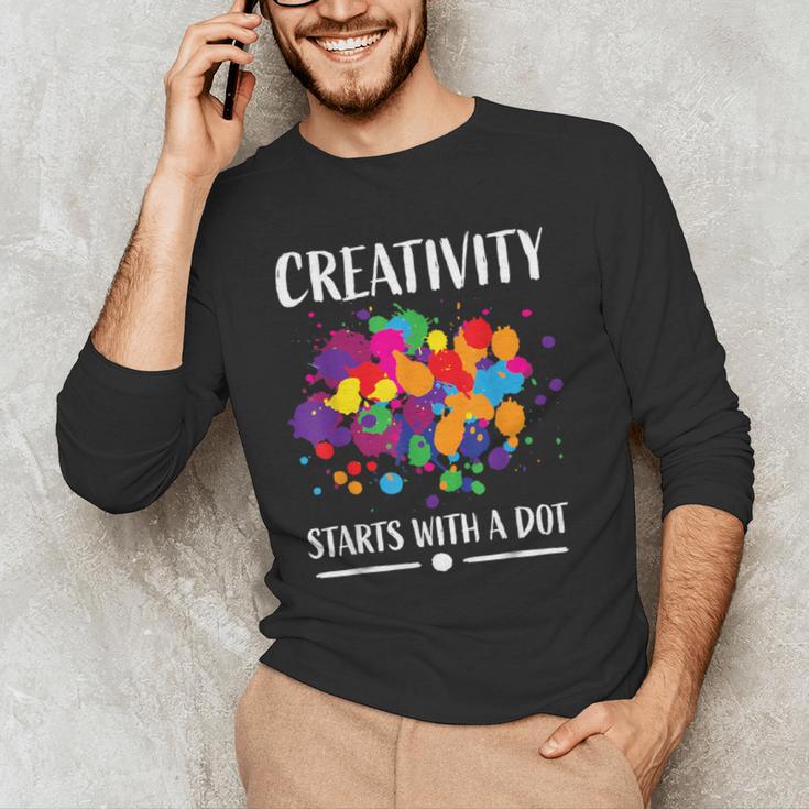 Dot Day Shirt Women Men Kids Girls Boys Teacher 2024 Dot Day Men's Long Sleeve T-Shirt, novelty gifts, funny gifts Dot Day Shirt Women Men Kids Girls Boys Teacher 2024 Dot Day Men's Long Sleeve T-Shirt, novelty gifts, funny gifts