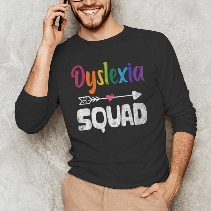 Dyslexia Awareness Month Dyslexia Teacher Therapist Men's Long Sleeve T-Shirt, novelty gifts, funny gifts Dyslexia Awareness Month Dyslexia Teacher Therapist Men's Long Sleeve T-Shirt, novelty gifts, funny gifts