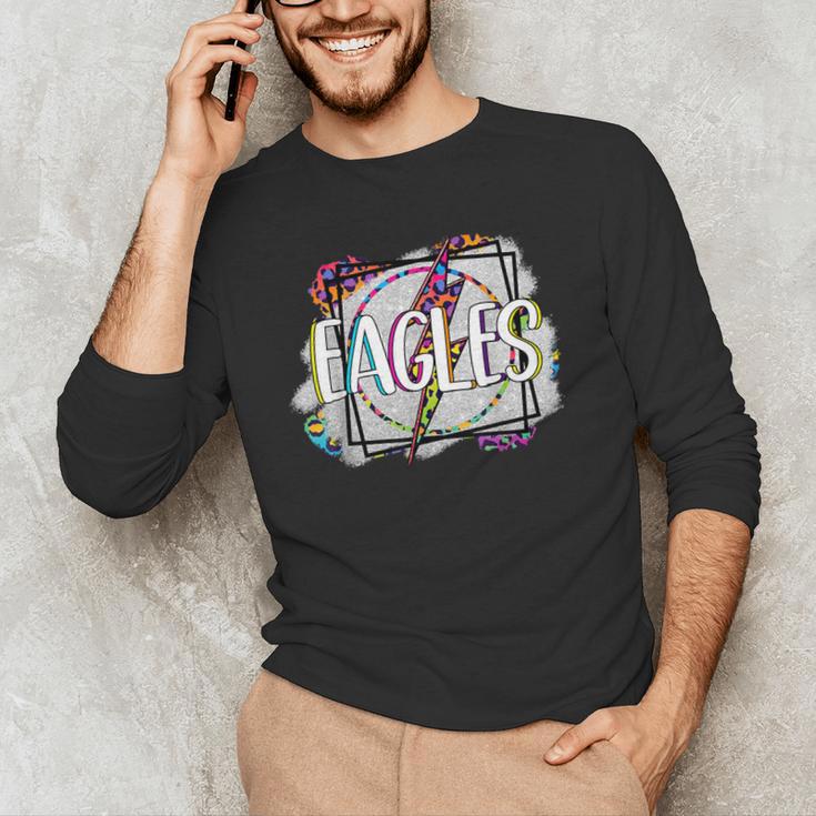 Eagles Teacher School Sports Fan Team Spirit Men's Long Sleeve T-Shirt, novelty gifts, funny gifts Eagles Teacher School Sports Fan Team Spirit Men's Long Sleeve T-Shirt, novelty gifts, funny gifts