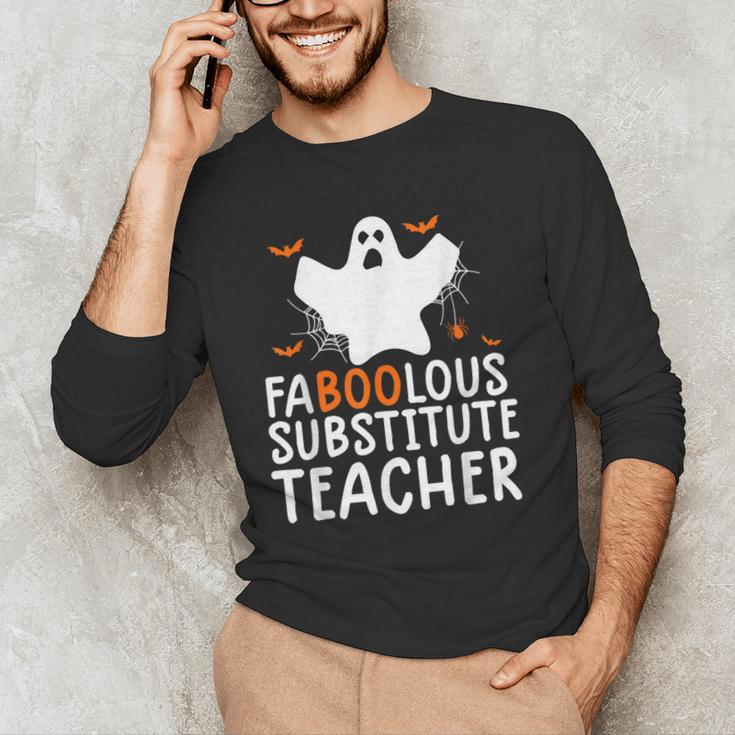 Faboolous Substitute Teacher Halloween Costume Men's Long Sleeve T-Shirt, novelty gifts, funny gifts Faboolous Substitute Teacher Halloween Costume Men's Long Sleeve T-Shirt, novelty gifts, funny gifts