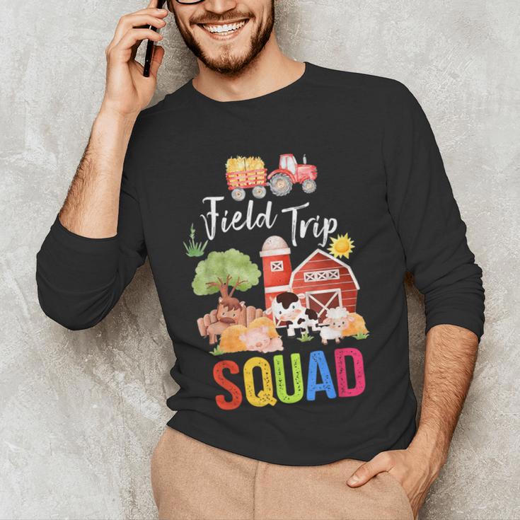 Farm Trip Field Trip Squad Farm Visit Teachers Students Men's Long Sleeve T-Shirt, novelty gifts, funny gifts Farm Trip Field Trip Squad Farm Visit Teachers Students Men's Long Sleeve T-Shirt, novelty gifts, funny gifts