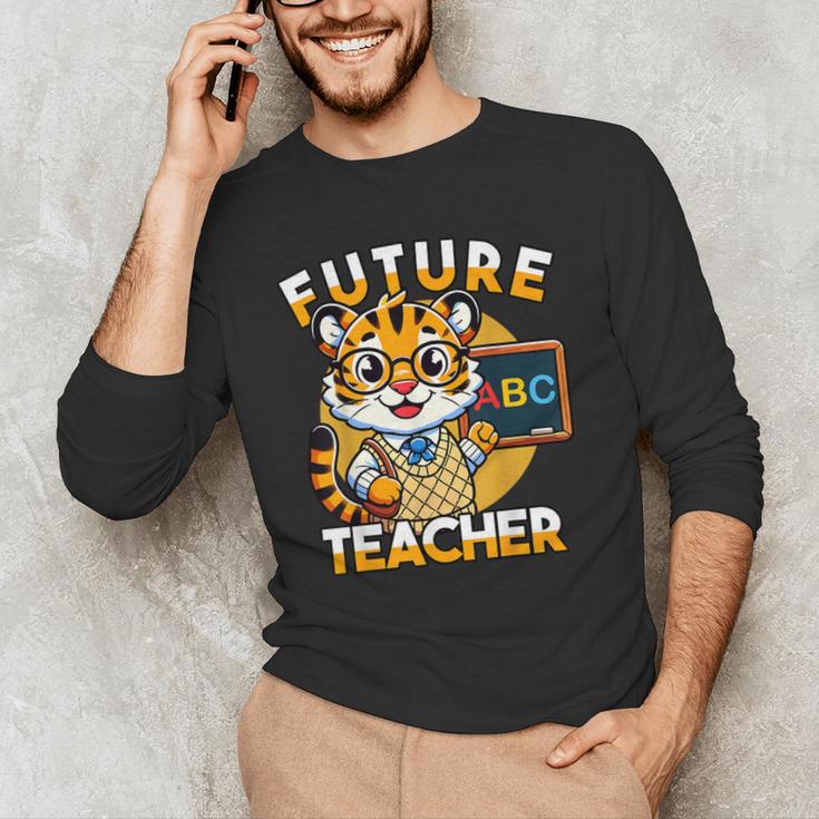 Future Teacher Graphic For Boys Inspiring Young Minds Men's Long Sleeve T-Shirt, novelty gifts, funny gifts Future Teacher Graphic For Boys Inspiring Young Minds Men's Long Sleeve T-Shirt, novelty gifts, funny gifts