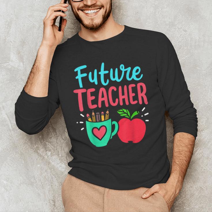 Future Teacher Education Student Men's Long Sleeve T-Shirt, novelty gifts, funny gifts Future Teacher Education Student Men's Long Sleeve T-Shirt, novelty gifts, funny gifts