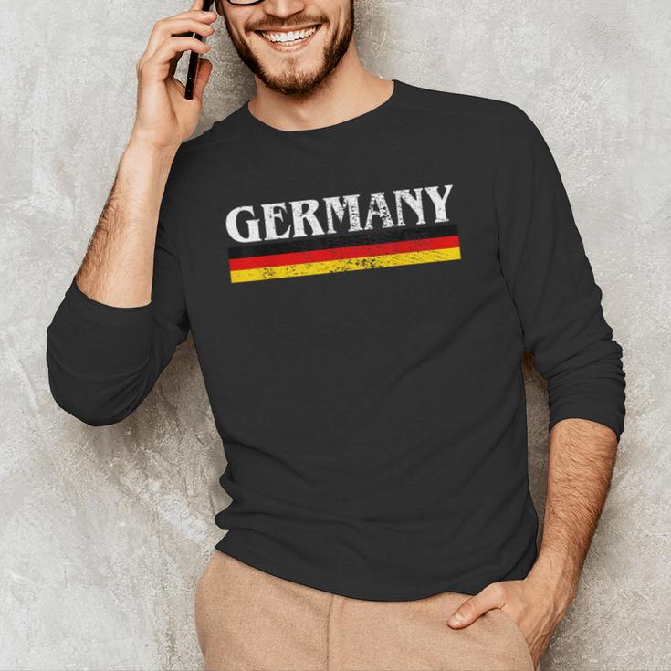 Germany Vintage Men's Long Sleeve T-Shirt, novelty gifts, funny gifts