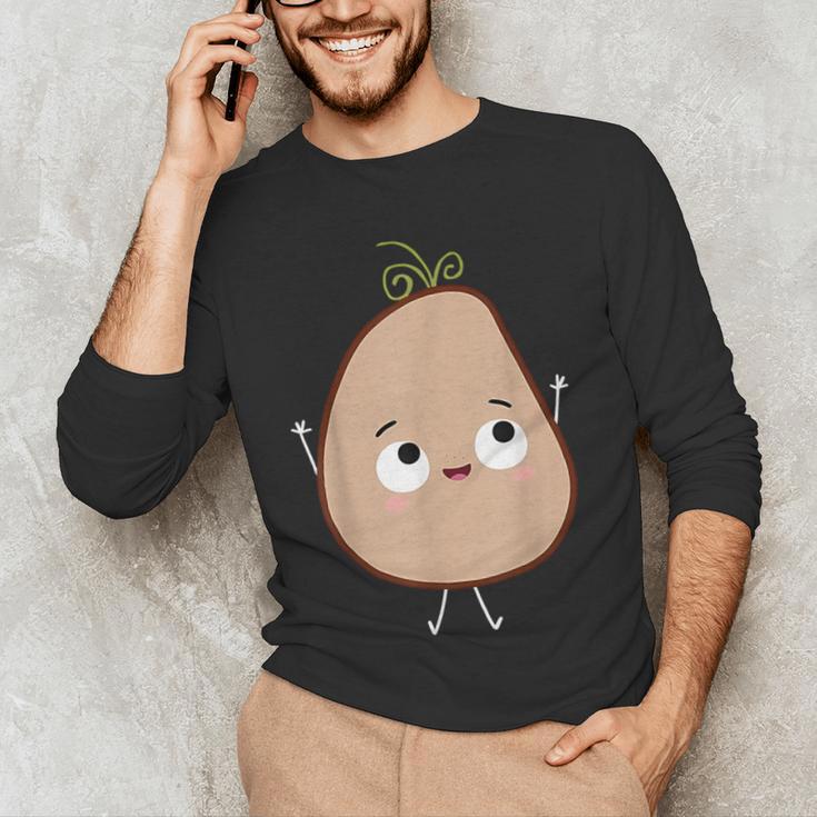 Good Egg Teacher Halloween Costume The Couch Potato Men's Long Sleeve T-Shirt, novelty gifts, funny gifts