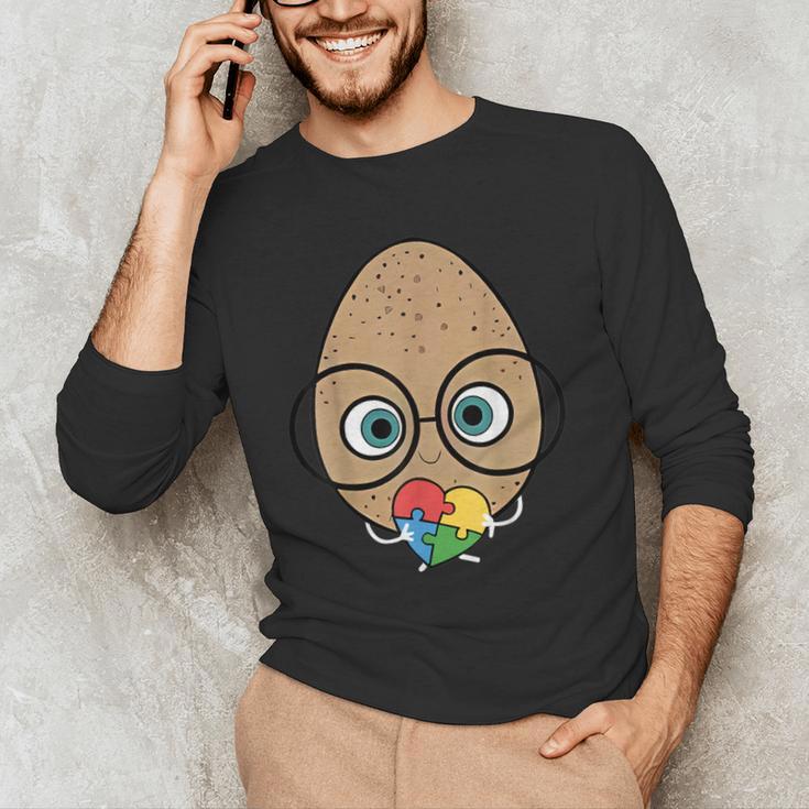 The Good Egg Teacher Halloween Costume Food Group Cute Men's Long Sleeve T-Shirt, novelty gifts, funny gifts