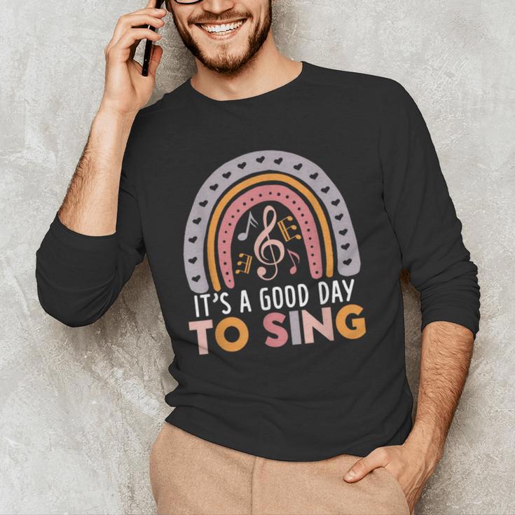 It's A Good Day To Sing Back To School Music Teacher Men's Long Sleeve T-Shirt, novelty gifts, funny gifts It's A Good Day To Sing Back To School Music Teacher Men's Long Sleeve T-Shirt, novelty gifts, funny gifts