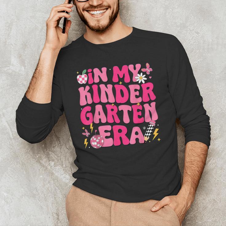 In My Kindergarten Era Girl Back To School Kinder Teacher Men's Long Sleeve T-Shirt, novelty gifts, funny gifts