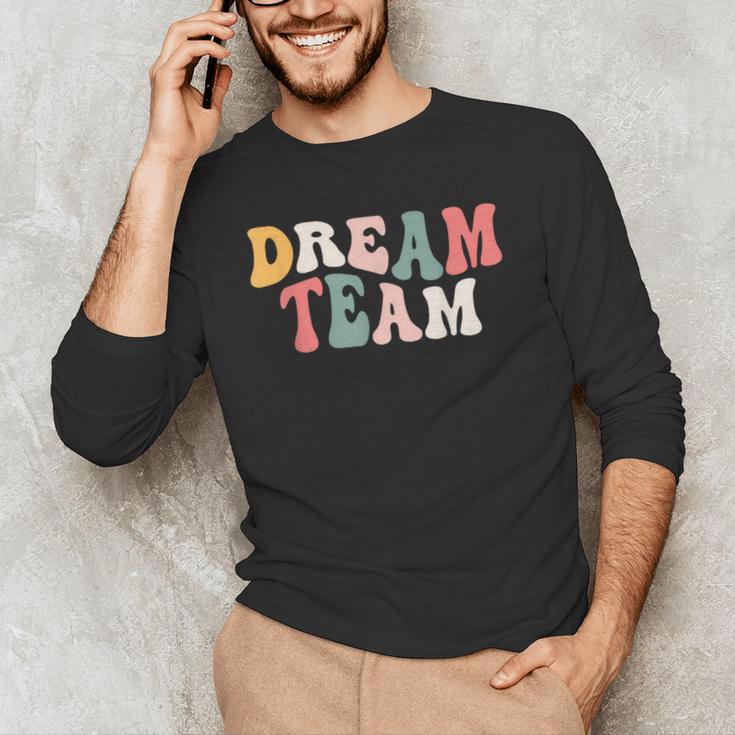 Last Day Of School Back To School Dream Team Teacher Kids Men's Long Sleeve T-Shirt, novelty gifts, funny gifts Last Day Of School Back To School Dream Team Teacher Kids Men's Long Sleeve T-Shirt, novelty gifts, funny gifts