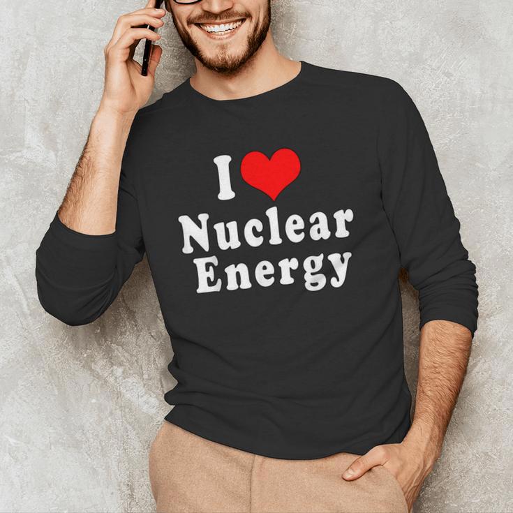 I Love Nuclear Energy School Teacher Men's Long Sleeve T-Shirt, novelty gifts, funny gifts I Love Nuclear Energy School Teacher Men's Long Sleeve T-Shirt, novelty gifts, funny gifts
