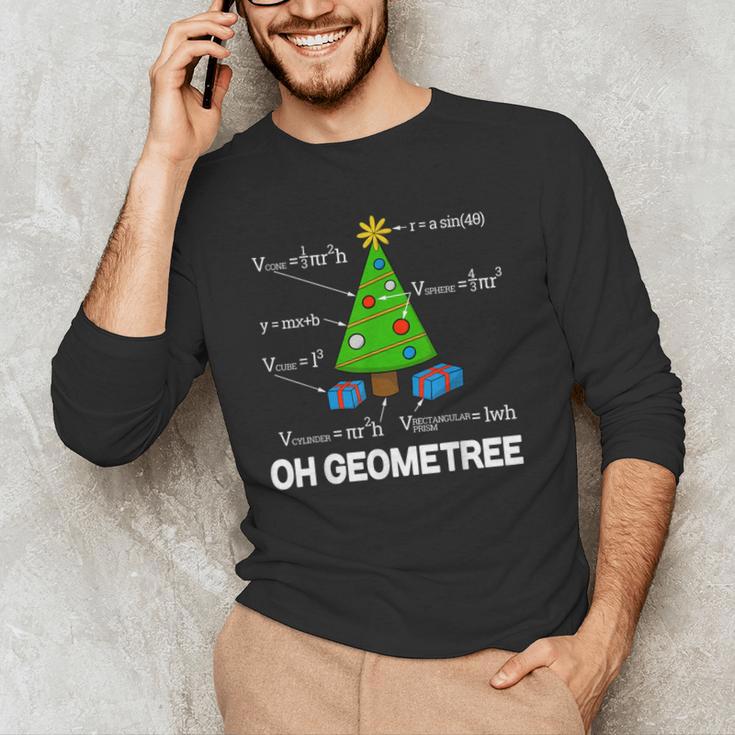 Math Geometry Christmas Tree Geometree Teacher Men's Long Sleeve T-Shirt, novelty gifts, funny gifts Math Geometry Christmas Tree Geometree Teacher Men's Long Sleeve T-Shirt, novelty gifts, funny gifts