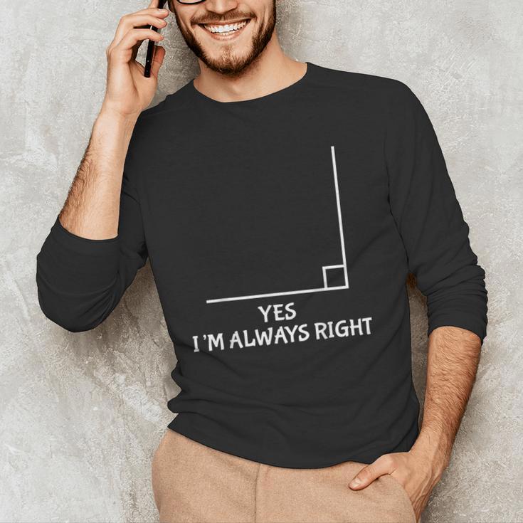Math Teacher Joke Men Women Fun Best Math Quotes Men's Long Sleeve T-Shirt, novelty gifts, funny gifts