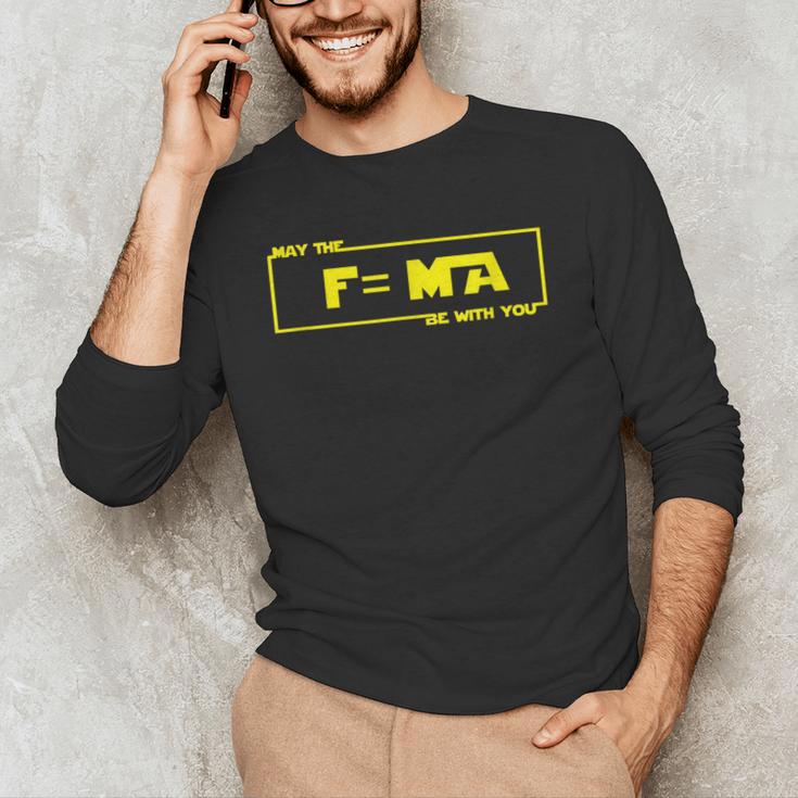 May The Fma Be With You Science Teacher Tshirts For Men Women Men's Long Sleeve T-Shirt, novelty gifts, funny gifts May The Fma Be With You Science Teacher Tshirts For Men Women Men's Long Sleeve T-Shirt, novelty gifts, funny gifts