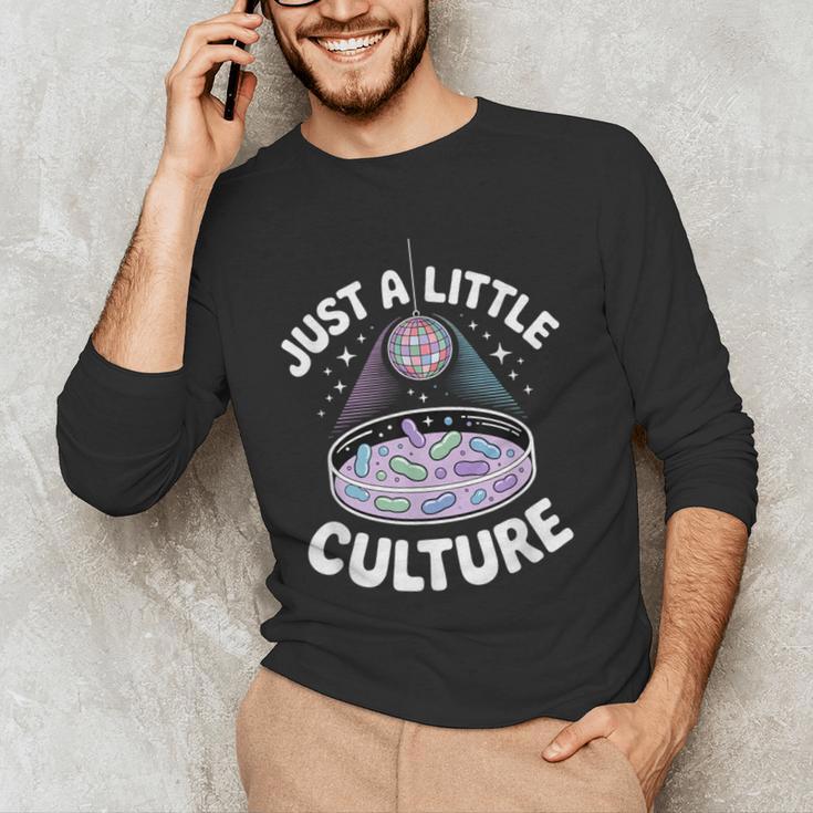 Microbiology Lab Love Culture Biology Teacher Lab Tech Men's Long Sleeve T-Shirt, novelty gifts, funny gifts